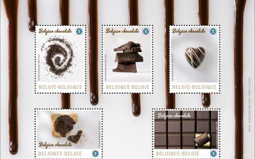 25 maart, Belgische Chocolade, volledig blaadje