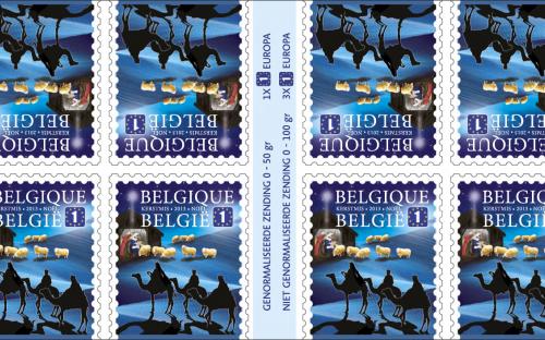 28 oktober: Kerstmis (Europa), postzegelboekje