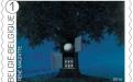 8 september: René Magritte, zegel 1