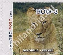 België - TBC-Post, uitgifte 'Leeuwen' - waarde ROW-3