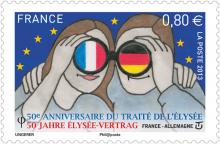 50e verjaardag elysee-verdrag - uitgifte frankrijk